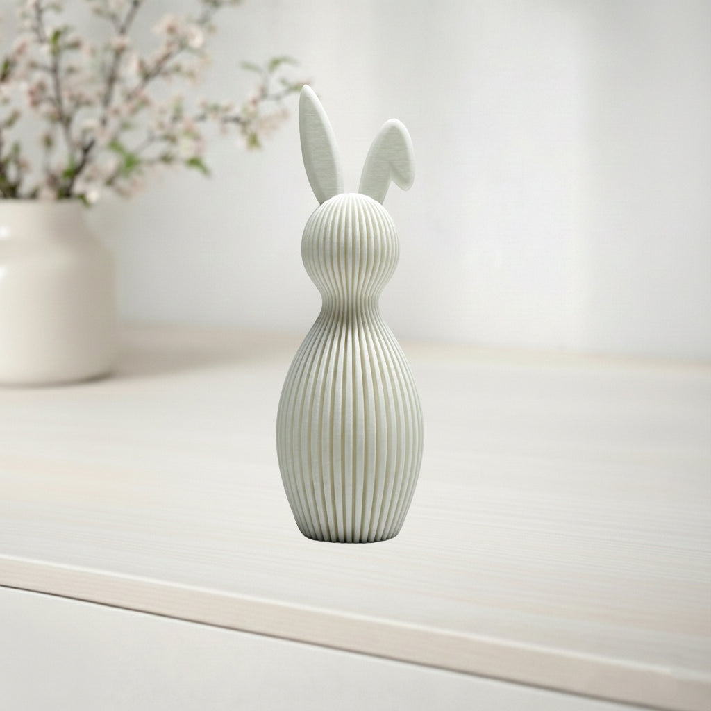 Paasbunnie met geplooid oor