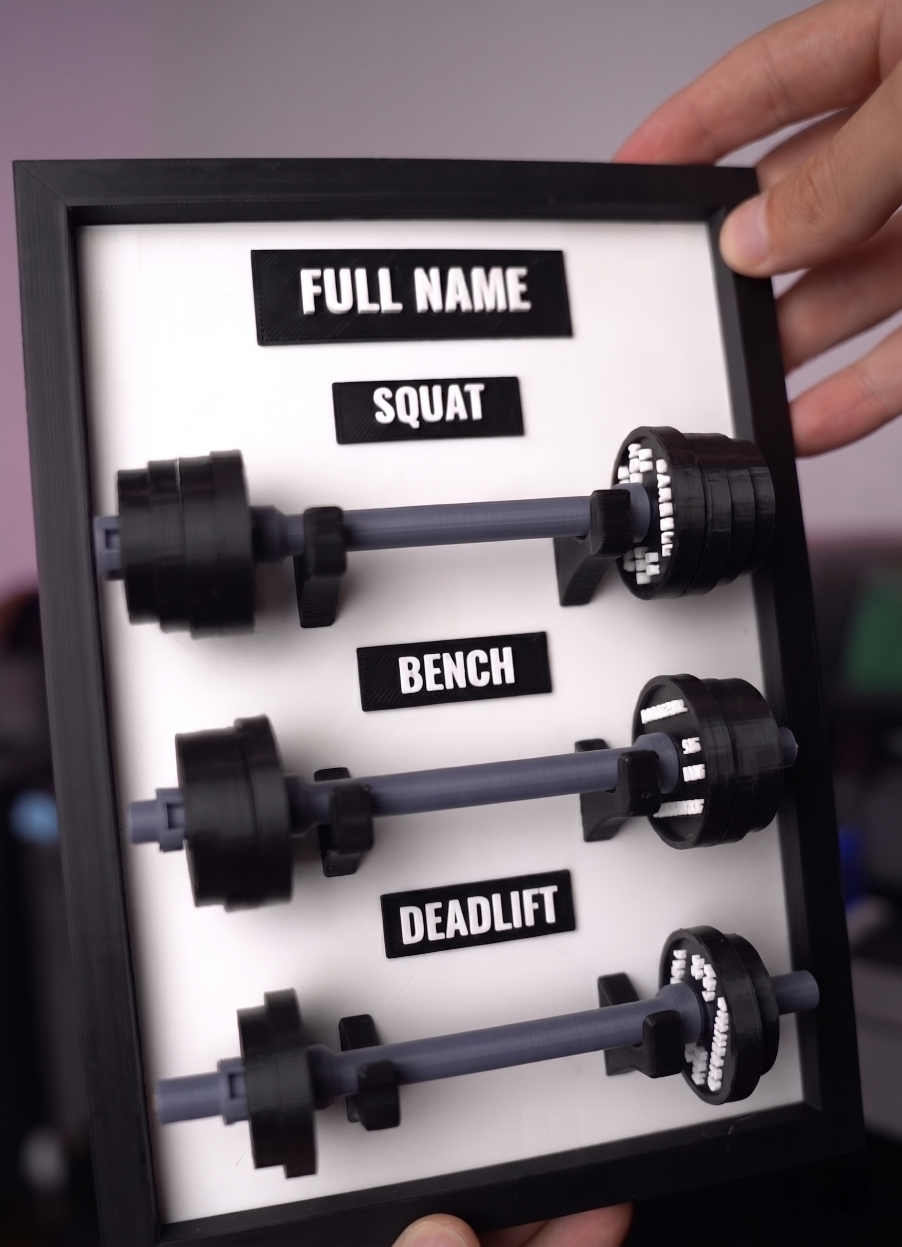 Gepersonaliseerd Fitness PR-Bord